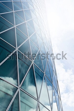 glass and steel office building Stock photo © unkreatives