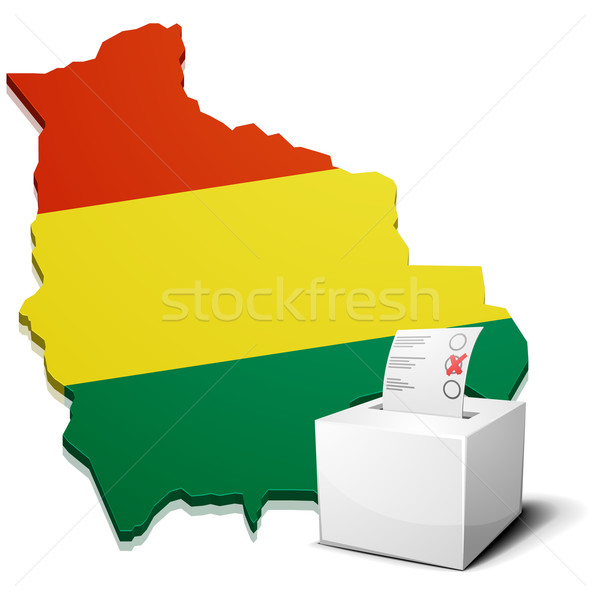 ballotbox Bolivia Stock photo © unkreatives