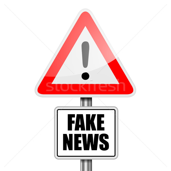 Attention Fake News Stock photo © unkreatives