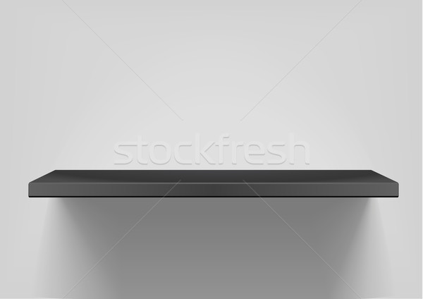 black shelf Stock photo © unkreatives