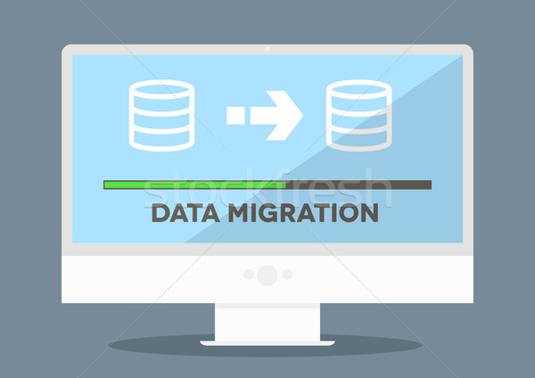 pc Data Migration Stock photo © unkreatives