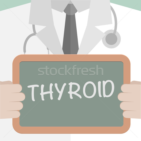 Medical Board Thyroid Stock photo © unkreatives