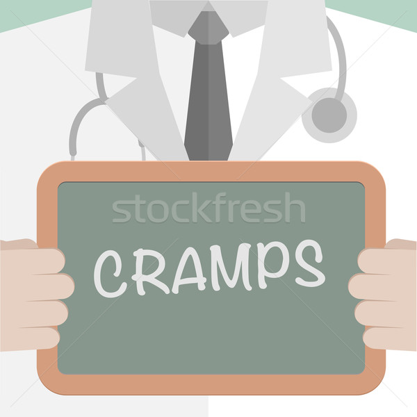 Medical Board Cramps Stock photo © unkreatives