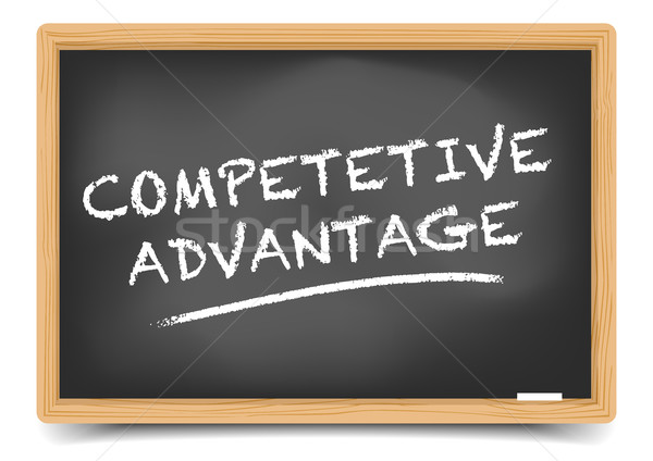 Blackboard Competitive Advantage Stock photo © unkreatives