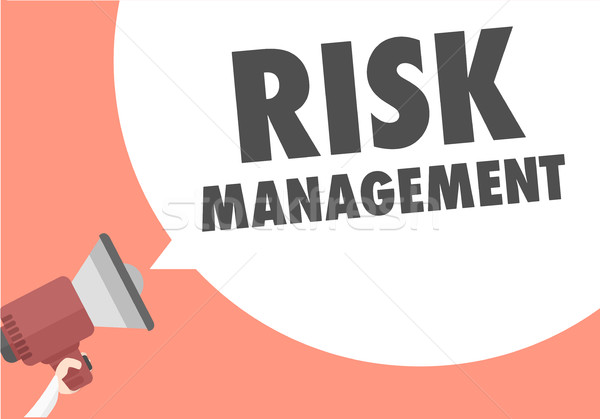 Megaphone Risk Management Stock photo © unkreatives