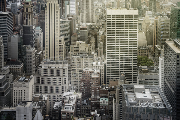 Antenne neue manhattan erschossen Hochhaus Stock foto © unkreatives