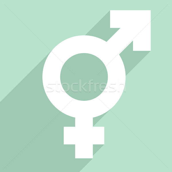транссексуалов символ иллюстрация eps10 вектора Сток-фото © unkreatives