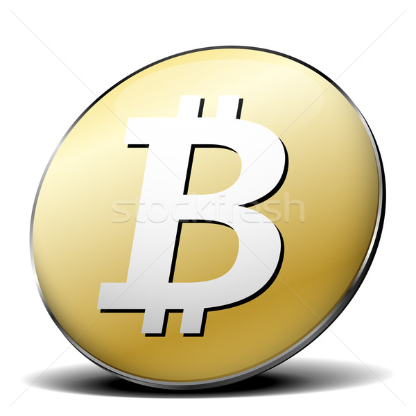 Bitcoin symbol Stock photo © unkreatives