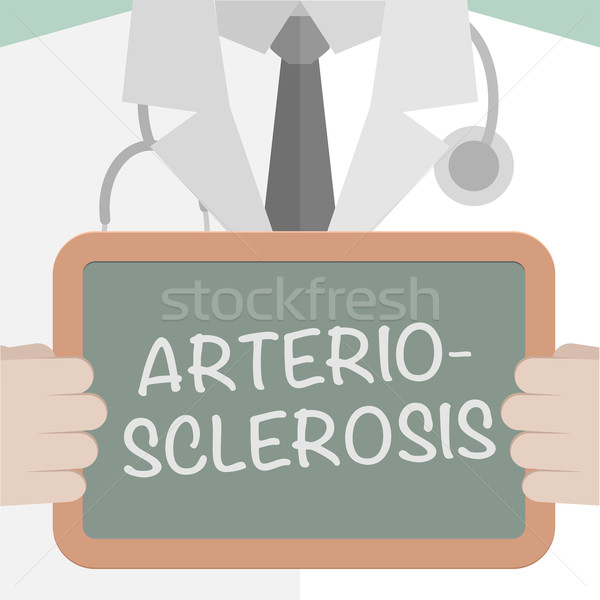 Médicos bordo ilustración médico Foto stock © unkreatives