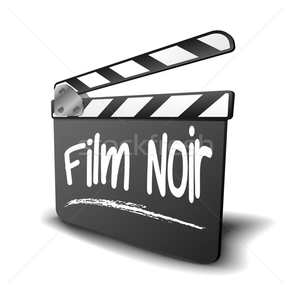 Clapper Board Film Noir Stock photo © unkreatives