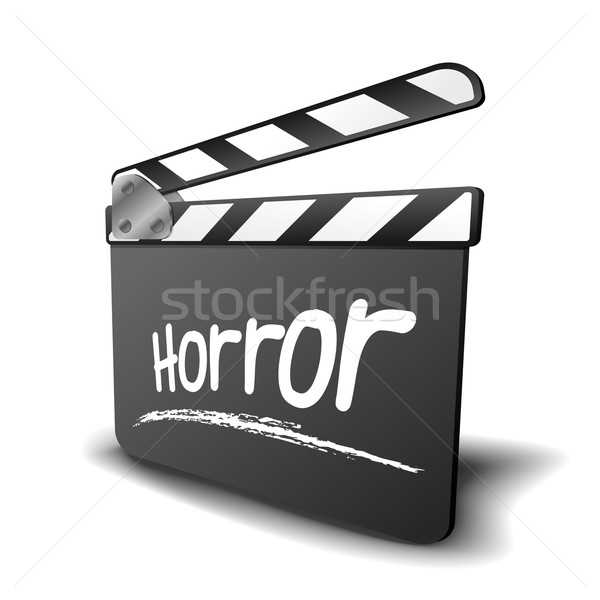 Bord horreur détaillée illustration symbole film [[stock_photo]] © unkreatives