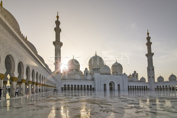 Sheikh Zayed Grand Mosque Stock photo © unkreatives
