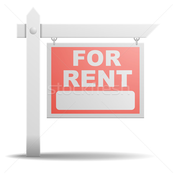 Sign For Rent Stock photo © unkreatives