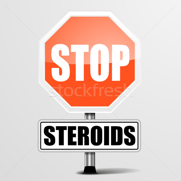Stop Steroids Stock photo © unkreatives