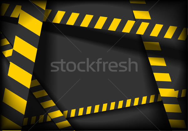 Niebezpieczeństwo linie szczegółowy ilustracja przemysłowych eps10 Zdjęcia stock © unkreatives