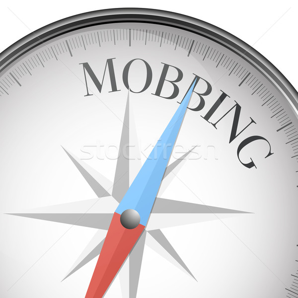 compass mobbing Stock photo © unkreatives