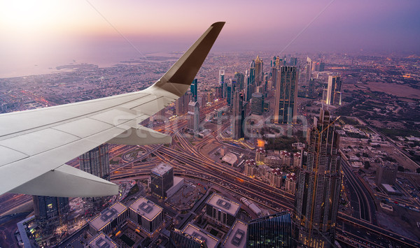 Dubai Luftbild Flugzeug Flugel Vorderseite Business Stock Foto C Unkreatives Stockfresh