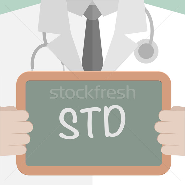 Medical Board STD Stock photo © unkreatives