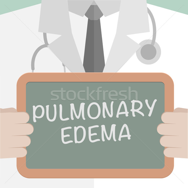 Board Pulmonary Edema Stock photo © unkreatives