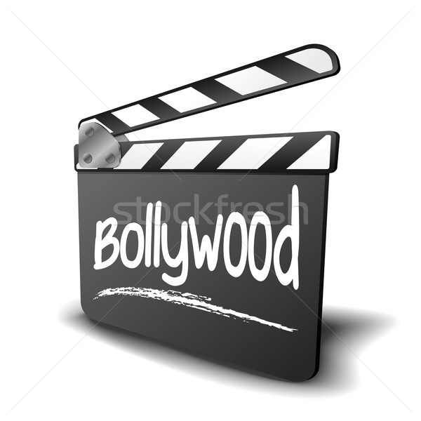 Bord bollywood détaillée illustration symbole film [[stock_photo]] © unkreatives