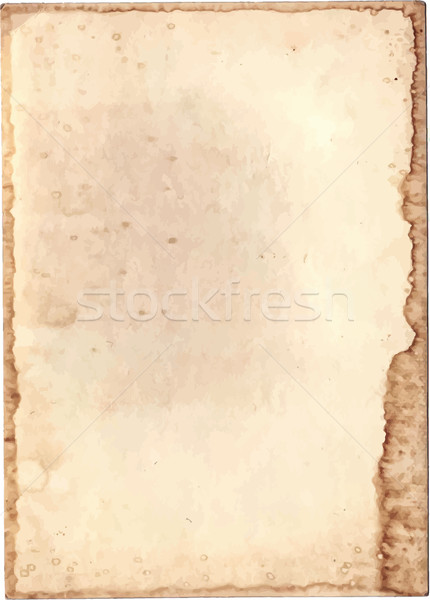 [[stock_photo]]: Vieux · papier · texture · grunge · taché · pièce · papier