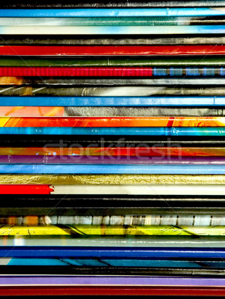 прессы красочный веселый журналы бизнеса Сток-фото © UPimages