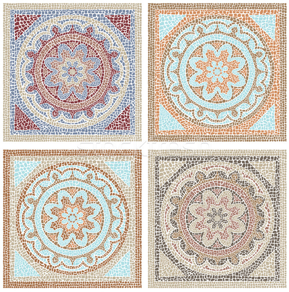 Antique mosaic Stock photo © UrchenkoJulia