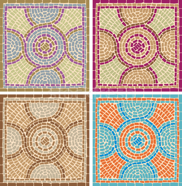 antique mosaics Stock photo © UrchenkoJulia