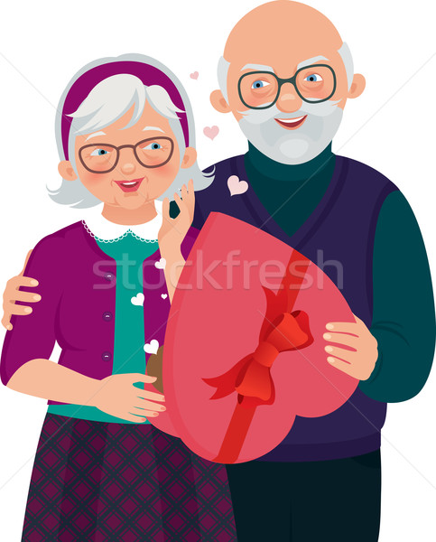 Cadeau jour Valentin bien-aimée saint valentin famille [[stock_photo]] © UrchenkoJulia