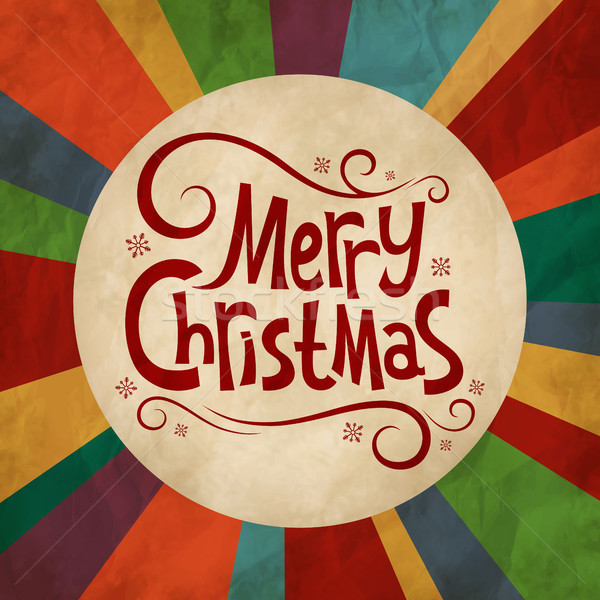 Vintage background for Christmas Stock photo © user_10003441