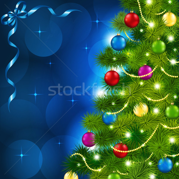 Christmas tree Stock photo © user_10003441