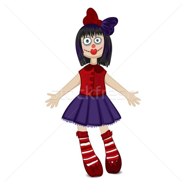 Doll isolated for Halloween Stock photo © user_10003441