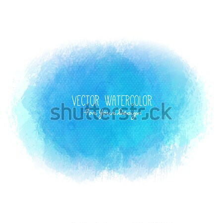 Bright stain. Pseudo watercolor. Paint texture. Colorful daub. It can be used as background for text Stock photo © user_10144511