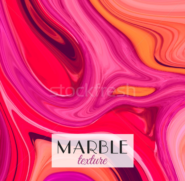 Marbling. Marble texture. Artistic abstract colorful background. Splash of paint. Colorful fluid. Br Stock photo © user_10144511