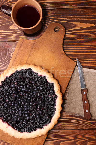 Bilberry cake Stock photo © user_11056481
