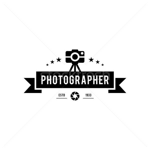 Fotografie logos insigne etichete proiect element Imagine de stoc © user_11138126