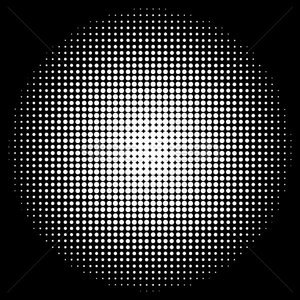 Halftone Pattern Background in black and white Stock photo © user_11138126