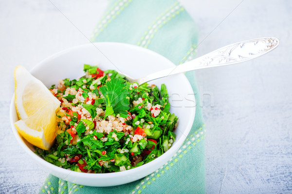 Quinoa tabbouleh salad Stock photo © user_11224430