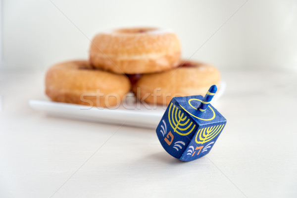 Jewish holiday Hanukkah Stock photo © user_11224430