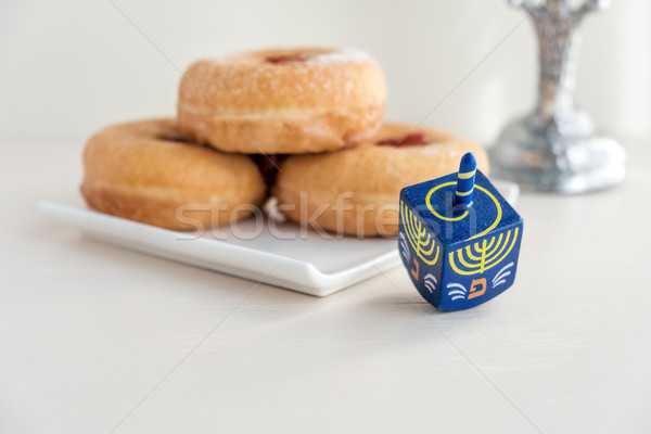 Jewish holiday Hanukkah Stock photo © user_11224430