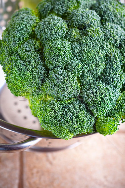 [[stock_photo]]: Fraîches · vert · brocoli · alimentaire · usine