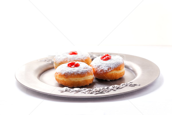 Hannuka Symbols Donuts Stock photo © user_11224430