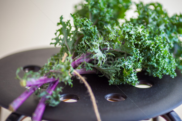 A bunch of fresh Kale salad Stock photo © user_11224430