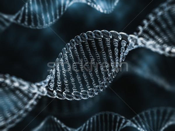 стекла ДНК модель 3D дизайна Сток-фото © user_11870380