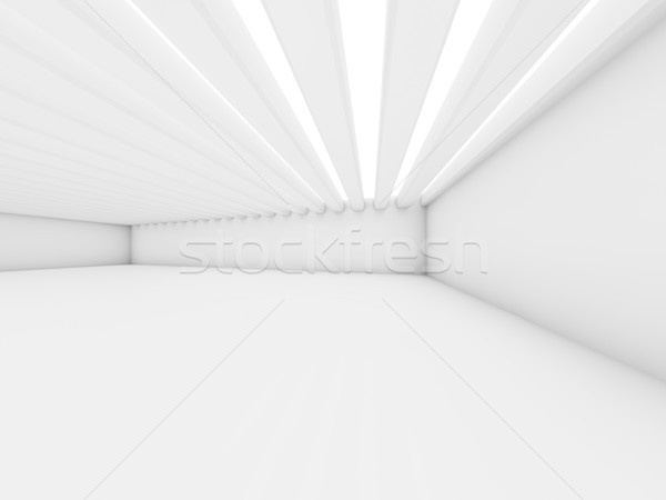 Abstract arhitectură interior 3D perete Imagine de stoc © user_11870380