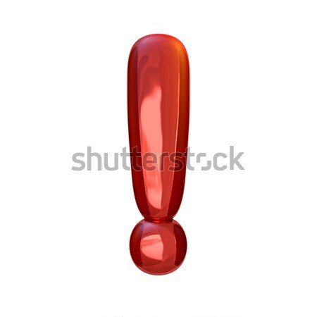 ストックフォト: 赤 · 桁 · インフレータブル · 風船 · 孤立した · 透明な