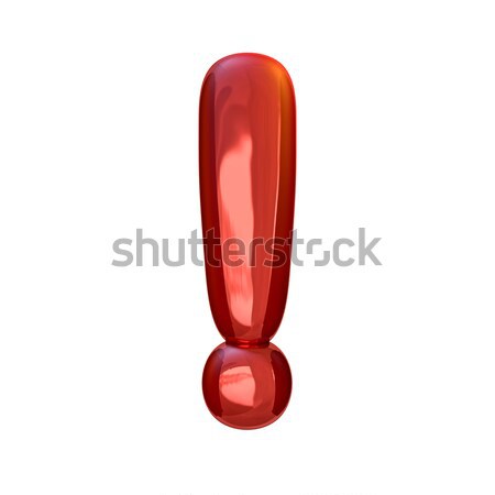 Rojo dígitos inflable globos aislado transparente Foto stock © user_11870380