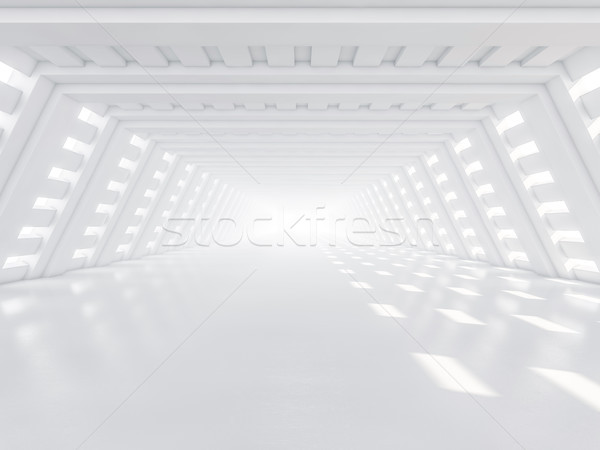 Abstract modern architecture background, empty white open space  Stock photo © user_11870380