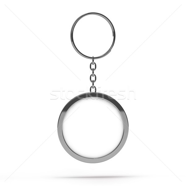 металл 3D иллюстрация кольца Сток-фото © user_11870380