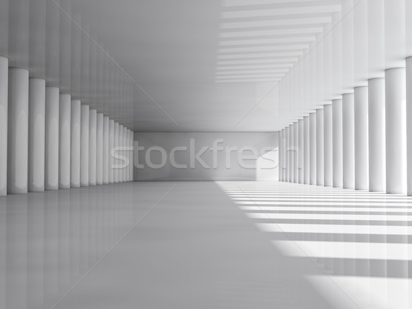 Abstract modern architecture background, empty white open space  Stock photo © user_11870380